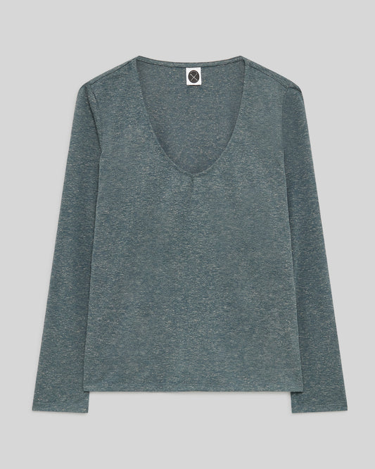 CAHIER T-Shirt Blue Petrol (14C3443C26) Women