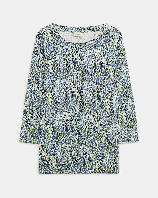 FRANSA T-Shirt Grey Blue (18C4513C42) Women