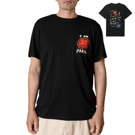Clean Cut Copenhagen Pasta T-shirt (CC3623-BLACK) Men