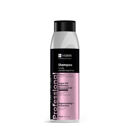 Hiskin Professional Shampoo For Dry And Damaged Hair Regenerating And Protective 400ml