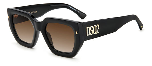 DSQUARED2 BLACK Sunglasses (D2-0031-S-2M2) Unisex