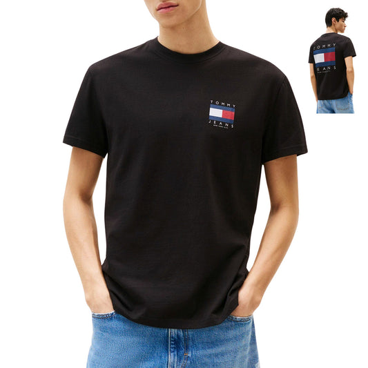 Tommy Hilfiger Regular Flag Graphic Back Shirt Black (DM0DM21910-BDS) Men
