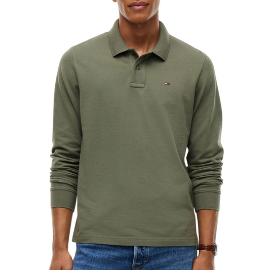 Tommy Hilfiger LS Polo Green (DM0DM23630-M04) Men
