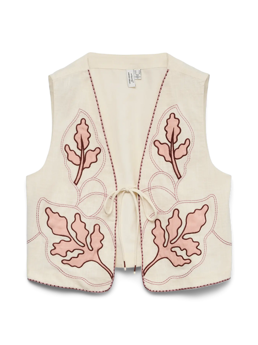 Jamila Sleeveless Vest Birch (10341367) Women