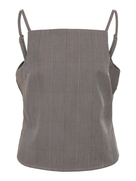 Wera Check Top Fwd Toasted Coconut (27034972) Women