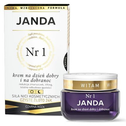 Janda Antiwrinkle Cream No 1 With Pure Gold For Day And Night 50ml