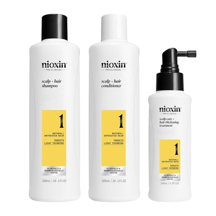 Nioxin Scalp Hair Thickening System 1 Hair Care For Untreated Hair Shampoo