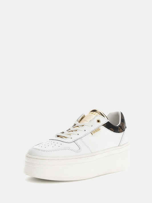Guess Footwear (FL7LIFLEA12-WHIBR) Women