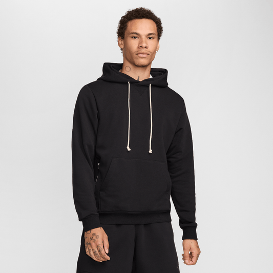 Nike Standard Issue Men's Dri-FIT Pullover Basketball Hoodie Black/Pale Ivory (FZ0218-010) Men