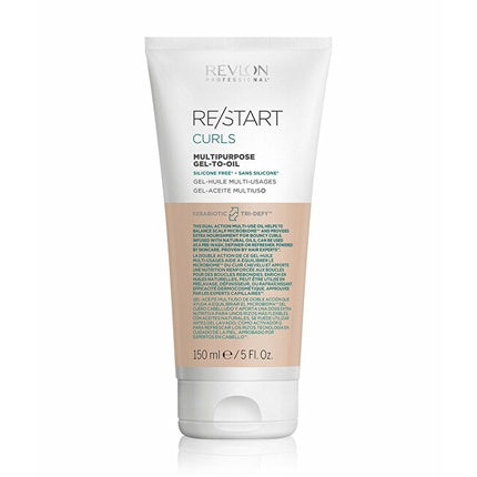 Revlon Professional Restart Curls Geloil Multifunctional Gel For Curly And Wavy Hair 150ml