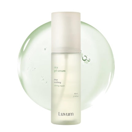 Luvum Calming Repair Cica Gel Serum and Centella Mist Facial Spray 80ml