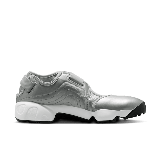 Nike Air Rift Leather Metallic Silver Sail (Women's) Women