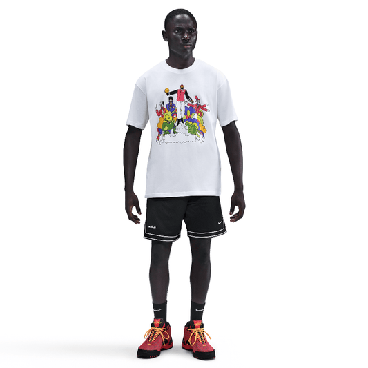LeBron 'Heat Wave' Men's Basketball T-shirt White (IH8570-100) Men