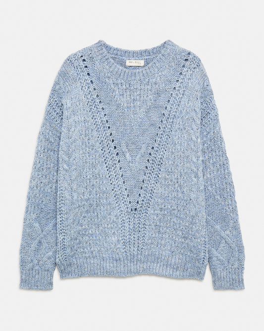 SEE U SOON Jumper Light Blue (18J5668C17) Women