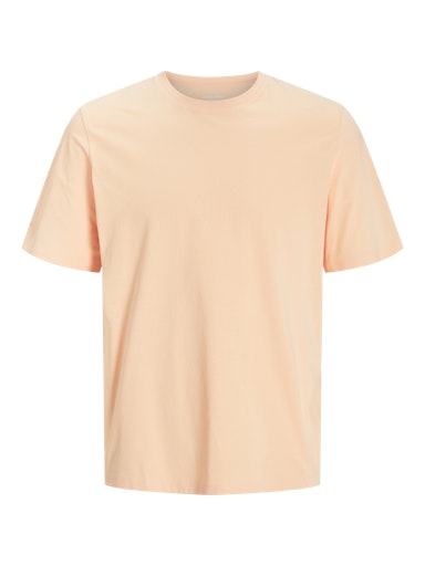 Jack & Jones Essentials JJEORGANIC BASIC TEE SS O-NECK NOOS Peach Parfait (12156101-PeachParfait) Men