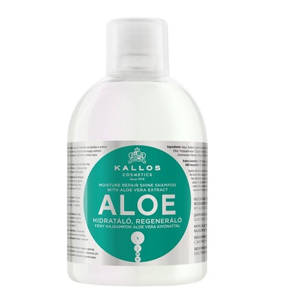 Kallos Kjmn Aloe Vera Moisture Repair Shine Shampoo - 1000ml