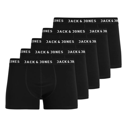 Jack & Jones Huey Trunks Boxershorts (5-pack) (12142342-BLACK) Men