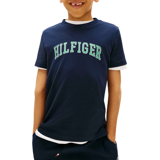 Tommy Hilfiger Varsity T-shirt Junior Dark Blue (KB0KB10420-C1G) Kids