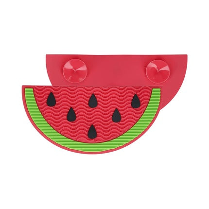 Mimo Makeup Brush Cleaner - Watermelon Shaped Silicone Design for Easy