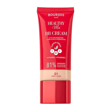 Bourjois Healthy Mix BB Cream Concealing And Moisturizing BB Cream For Face 01 30ml