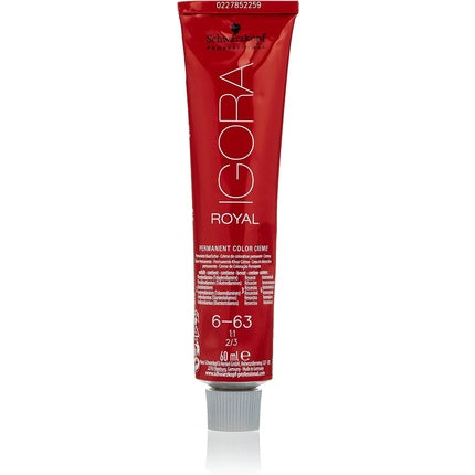 Schwarzkopf Professional Igora Royal Premium Hair Color 6-63 Dark Blonde Chocolate Matte 60g