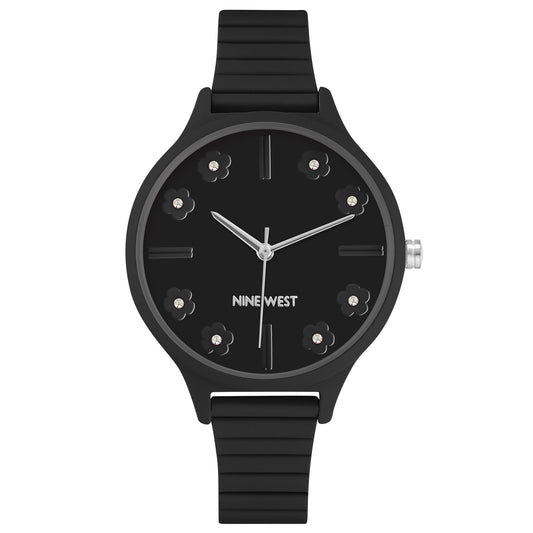 Nine West Quartz Watch Black (NW-2563BKBK) Women