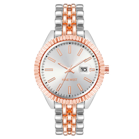 Nine West Quartz Watch Multicolor (NW-2661SVRT) Women