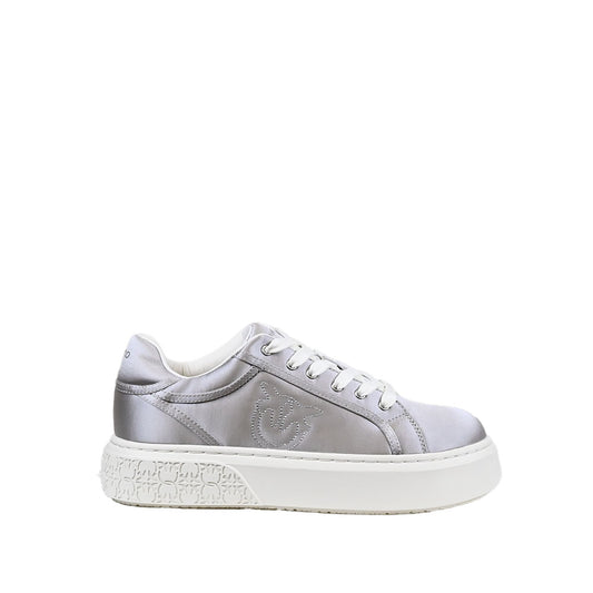 YOKO 11 - SNEAKER SATIN SILVER Women