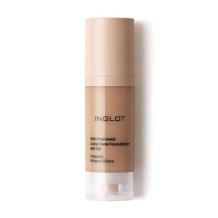Inglot Skin Focused Care Face Foundation SPF 50+ 310 Warm Tan 30ml
