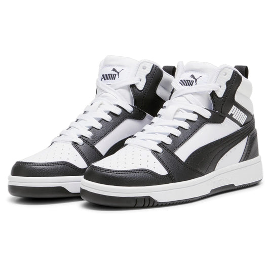 Puma Rebound V6 Mid Sneakers (393831-01) Kids