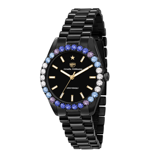 CHIARA FERRAGNI BLACK Watch (R1953100502) Women