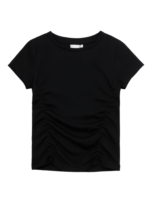 Balisa Short Sleeve Slim Top Black (13261017) Kids