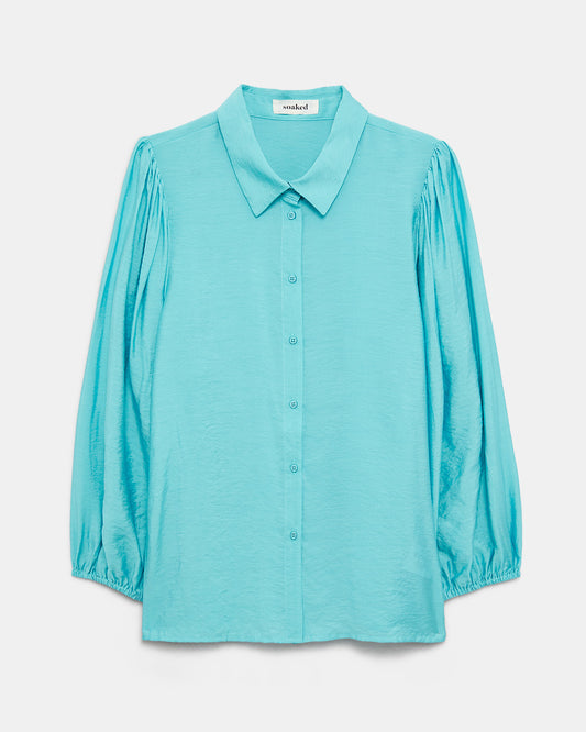SOAKED Blouse Blue Turquoise (17S6666C11) Women