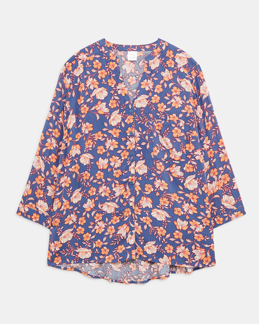 VOILÀ Blouse Blue Petrol (18S6832C26) Women