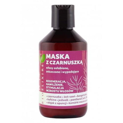 Bioelixire Mask for Damaged and Falling Hair with Black Seed 300ml