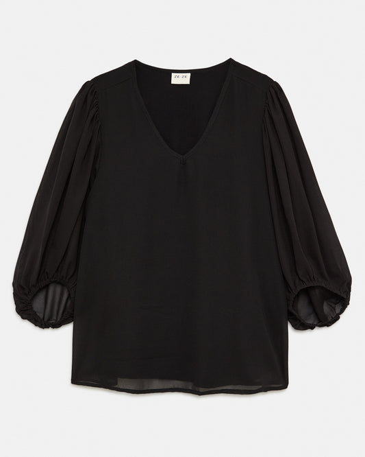 ZE-ZE Blouse Black (187174C2) Women