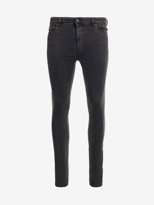 Diesel Skinzee-High Skinny Fit Jeans L Grey (SUNICE-3134355) Women