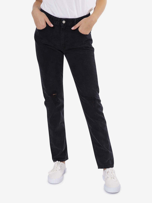 Diesel Straight Fit Jeans Neekhol Black (SUNICE-3134640) Women