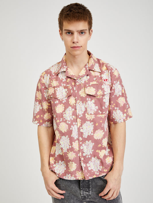 Diesel Old Pink Floral Shirt (SUNICE-3574966) Men
