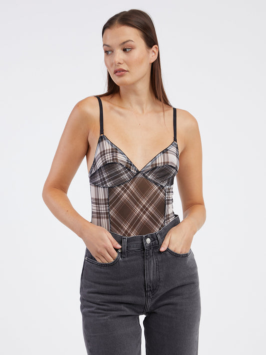 Diesel Brown And White Patterned Body (SUNICE-3575173) Women