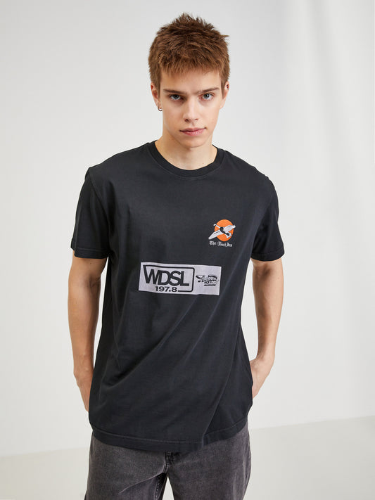 Diesel T-Shirt Black (SUNICE-3575224) Men