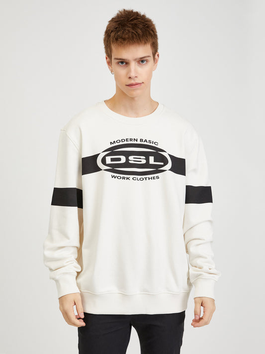 Diesel Hoodie White (SUNICE-3575263) Men
