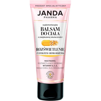 Janda Pharma Supplementary Body Balm Brightening With Rejuvenating Effect 200ml