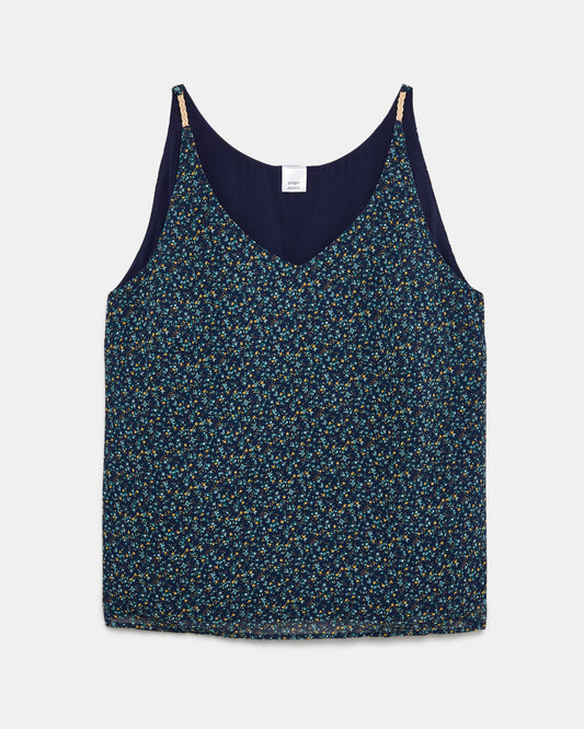 GINGER ACCENT Top Dark Blue (18T4776C22) Women