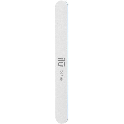 Ilu Straight Nail File Double-Sided for Natural Nails with High Quality 100/180