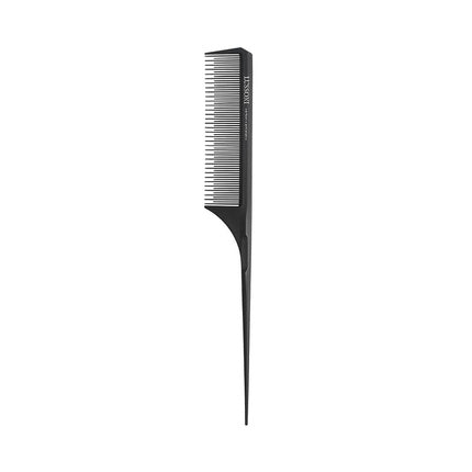 Lussoni Lift Tail Antistatic and Break-Resistant Carbon Comb with Fine Teeth 210