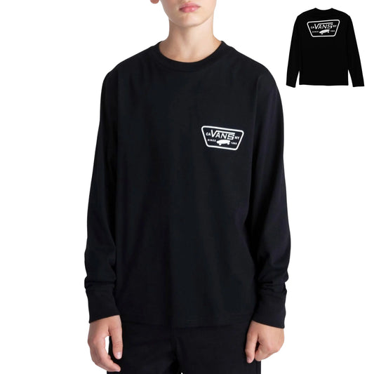 Vans Full Patched Back LS Sweater (VN000JCTBLK1) Kids