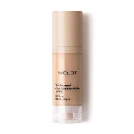Inglot Skin Focused Care Face Foundation SPF 50+ 305 Peachy Beige 30ml