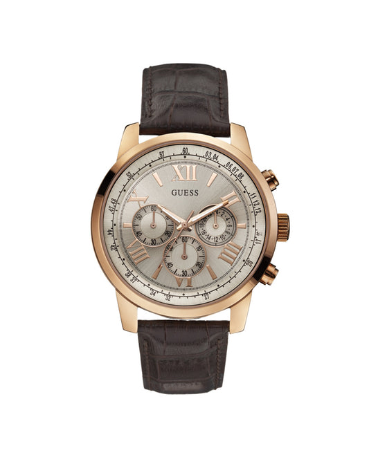 Guess Quartz Watch Rose Gold (W0380G4) Men