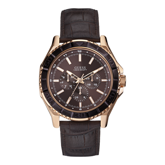 Guess Quartz Watch Rose Gold (W0520G1) Men